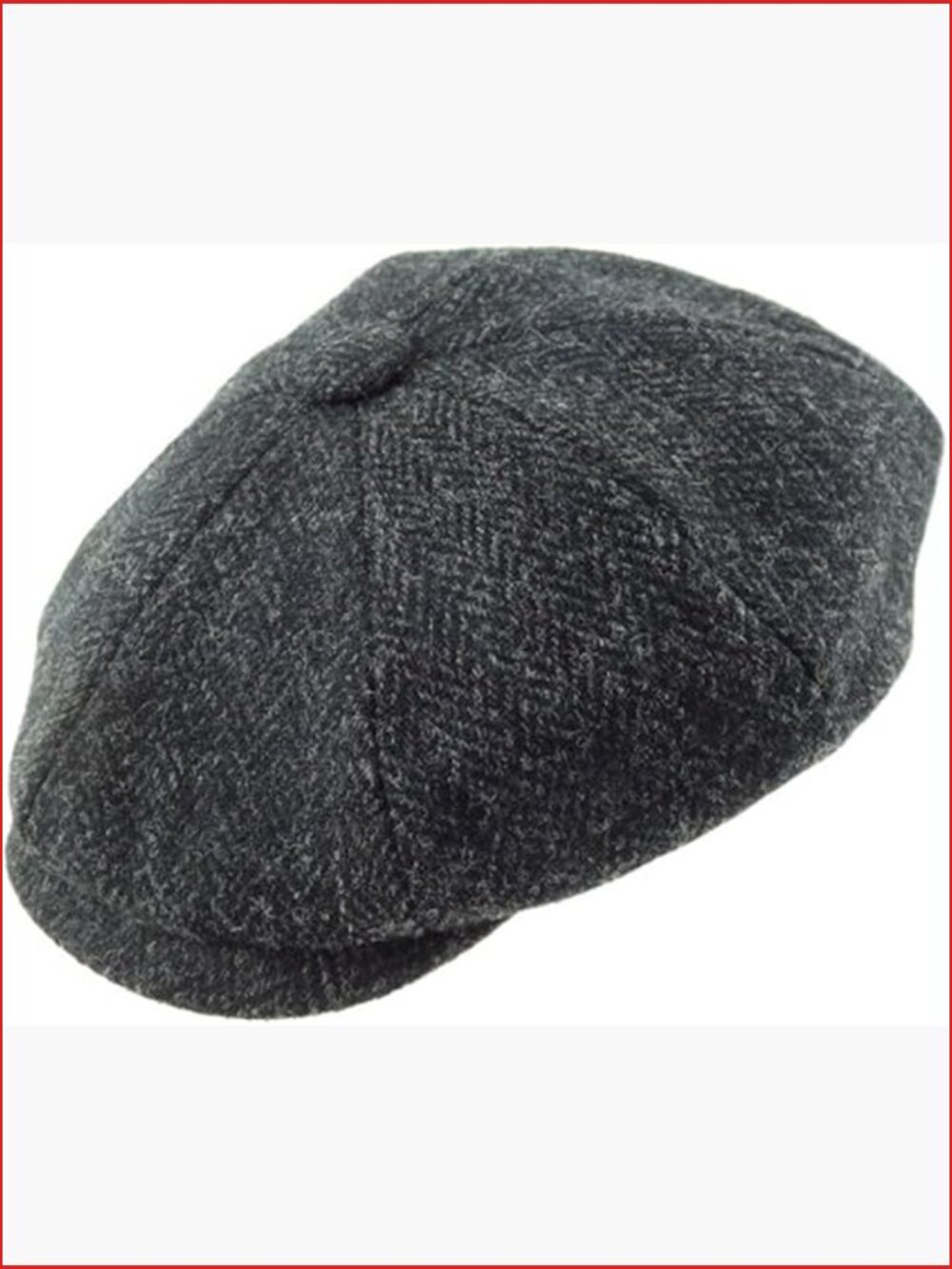 100% Harris Tweed Newsboy Cap Driving Cap Unisex Hat
